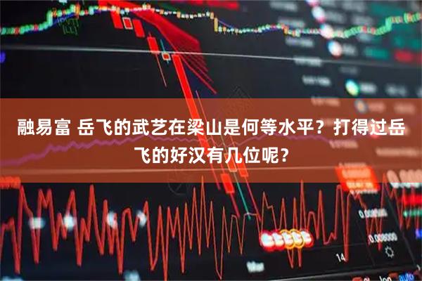 融易富 岳飞的武艺在梁山是何等水平？打得过岳飞的好汉有几位呢？